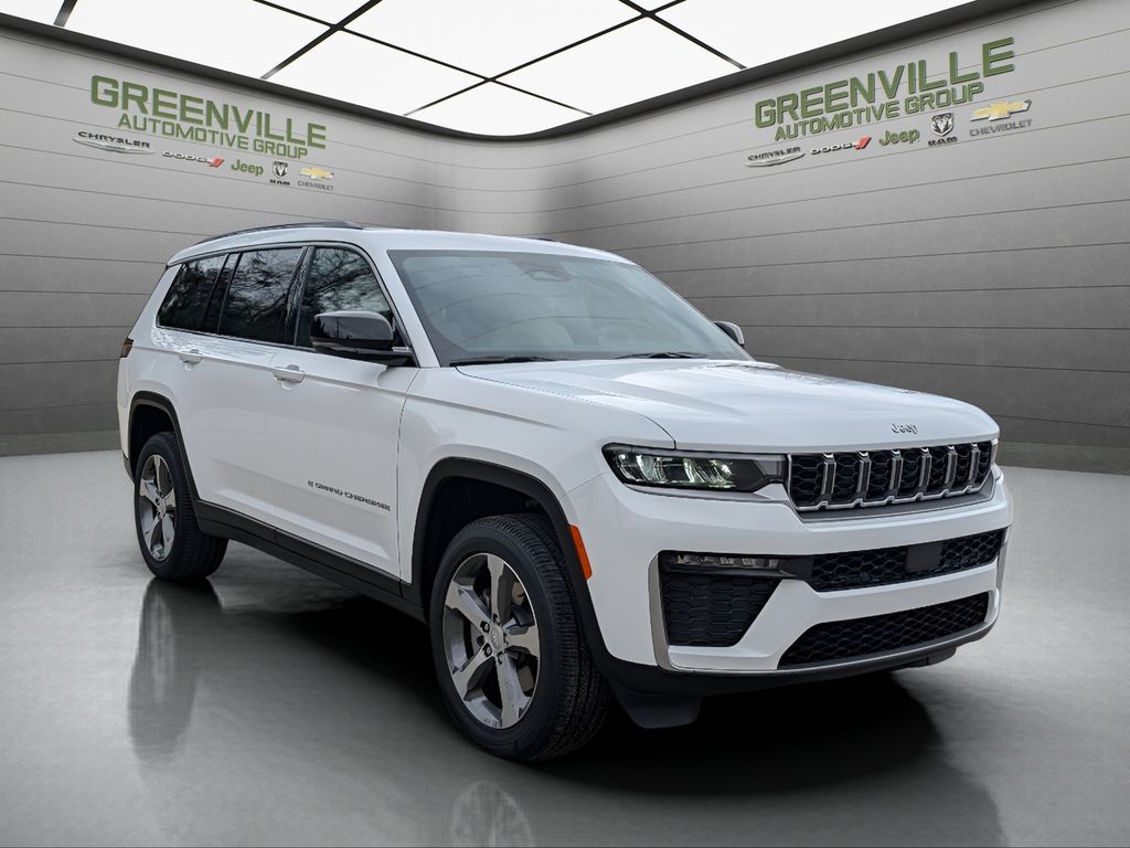 2026 Jeep Grand Cherokee L Limited - Bright White Clearcoat exterior view 10