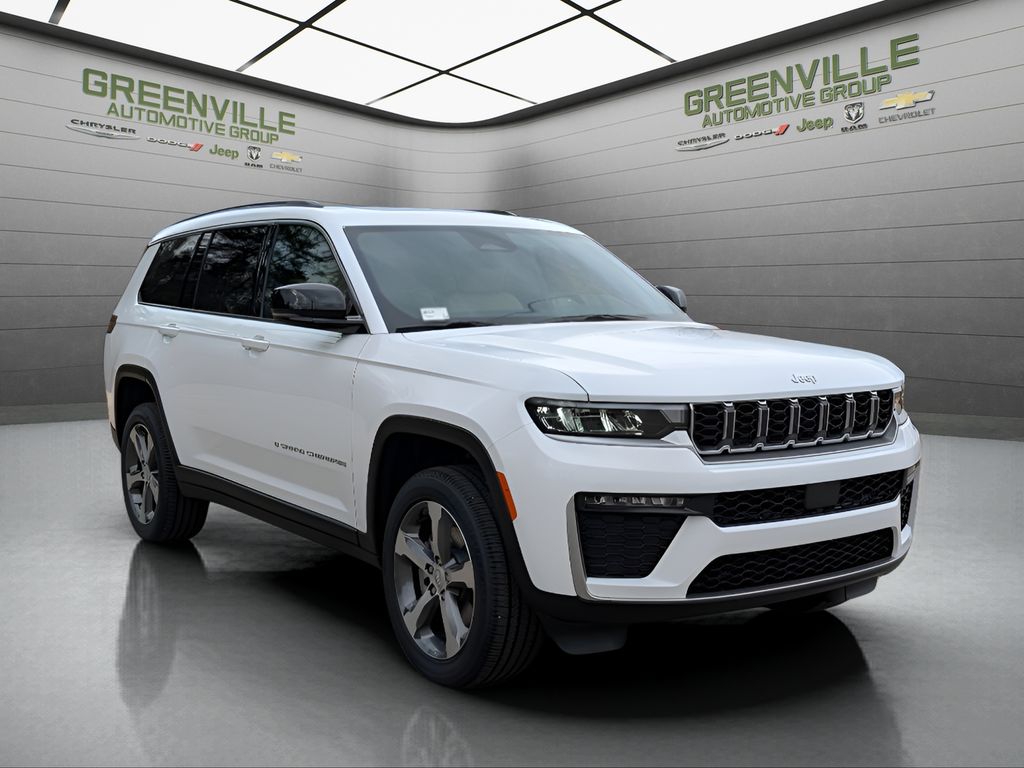 2026 Jeep Grand Cherokee L Limited 4X2 - Bright White Clearcoat exterior view 9