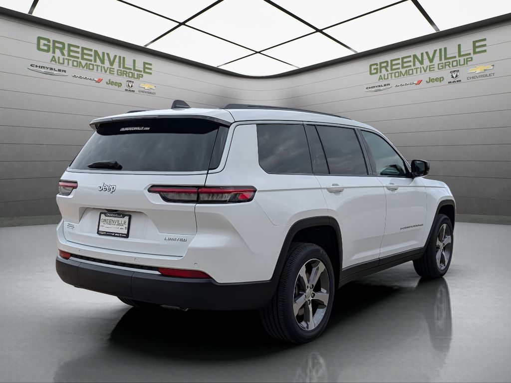 2026 Jeep Grand Cherokee L Limited 4X2 - Bright White Clearcoat exterior view 7