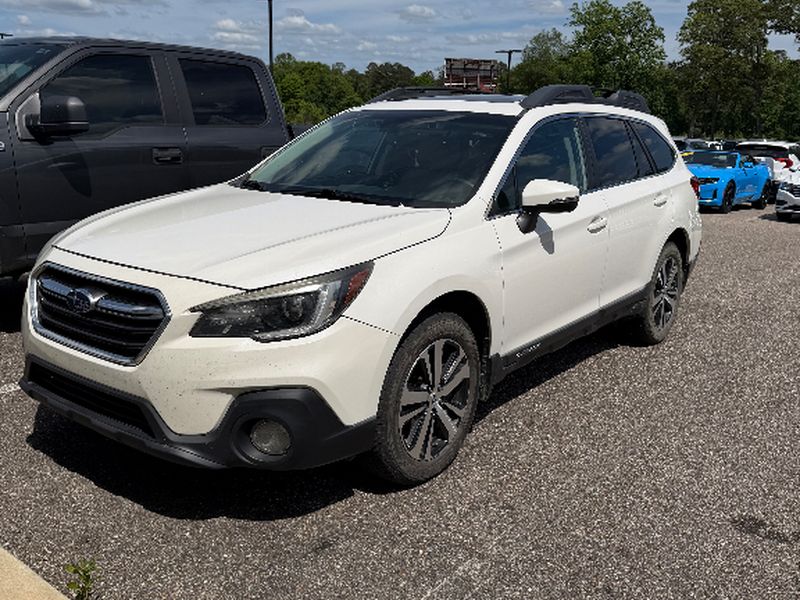 2018 Subaru Outback Limited - Crystal White Pearl exterior view 1