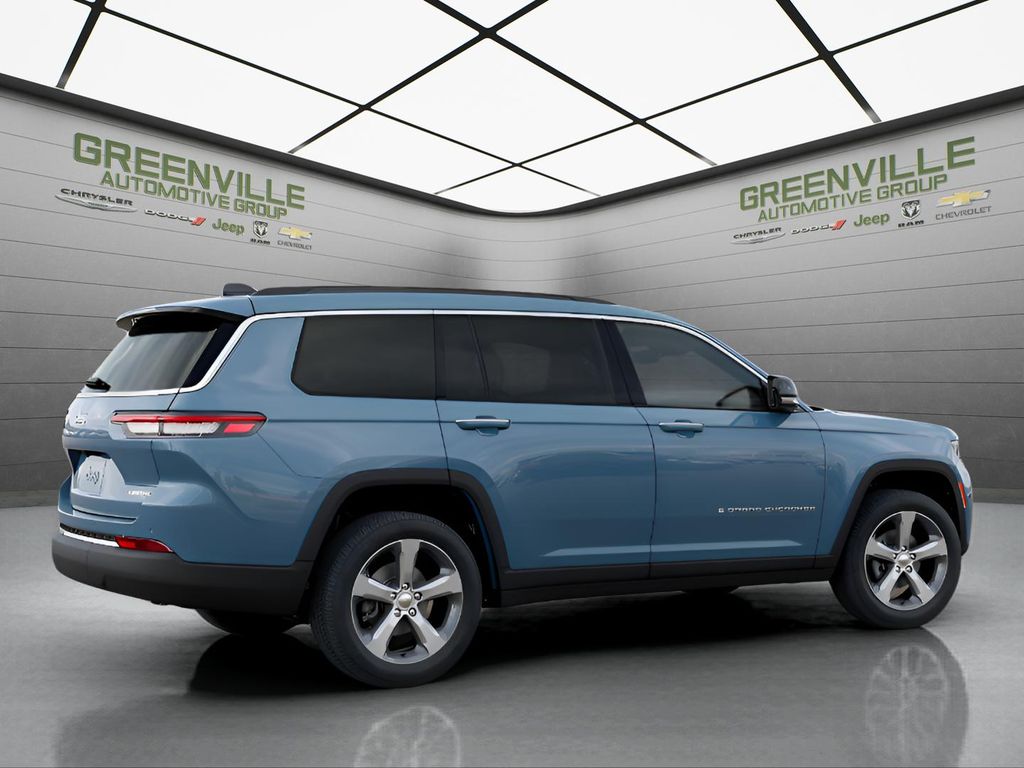 2026 Jeep Grand Cherokee L Limited 4x2 - Steel Blue exterior view 3