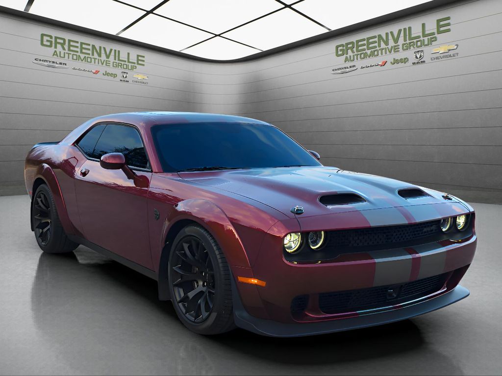 2023 Dodge Challenger SRT Hellcat Widebody Jailbreak - Octane Red Pearlcoat exterior view 2