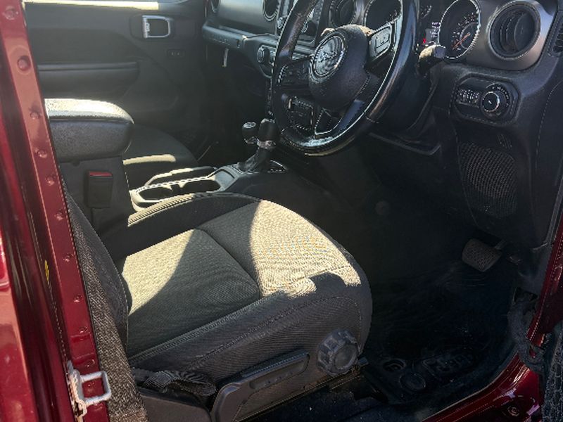 2021 Jeep Wrangler Unlimited Sport RHD - Snazzberry Pearlcoat exterior view 4