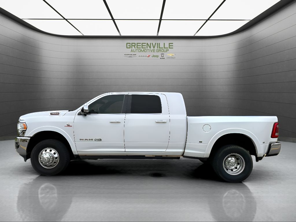 2019 Ram 3500 Longhorn - Bright White Clearcoat exterior view 2