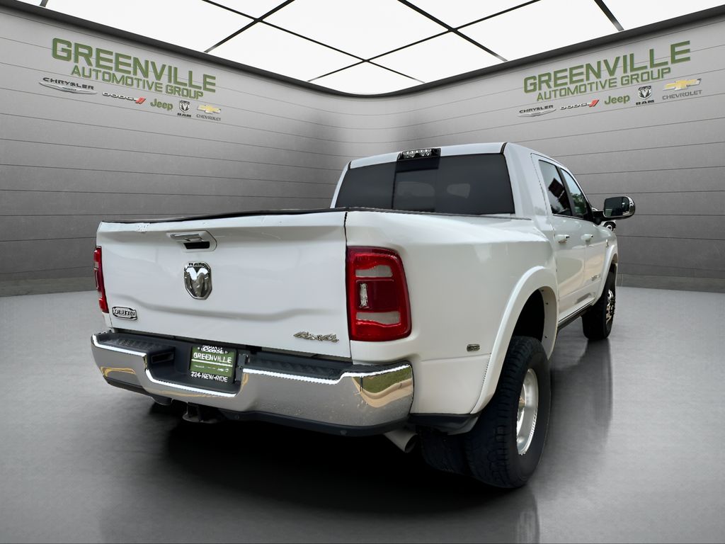 2019 Ram 3500 Longhorn - Bright White Clearcoat exterior view 5