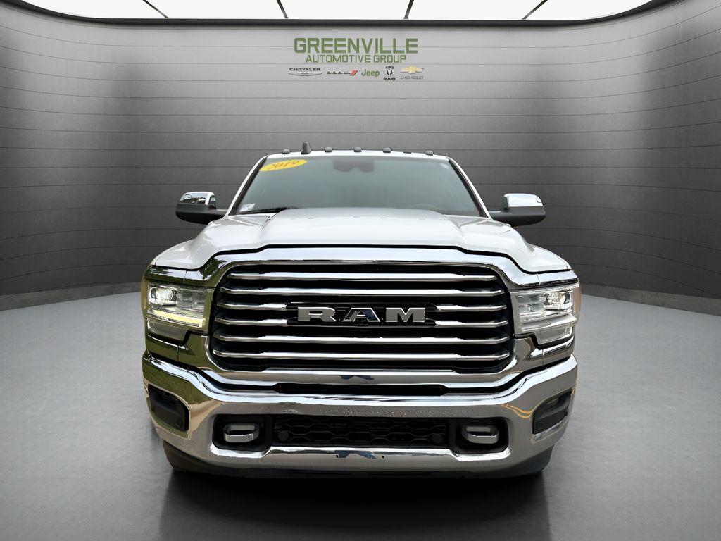 2019 Ram 3500 Longhorn - Bright White Clearcoat exterior view 8