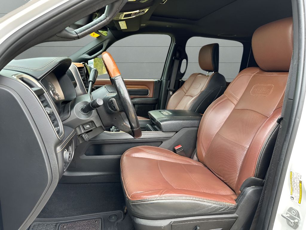 2019 Ram 3500 Longhorn - Bright White Clearcoat exterior view 9