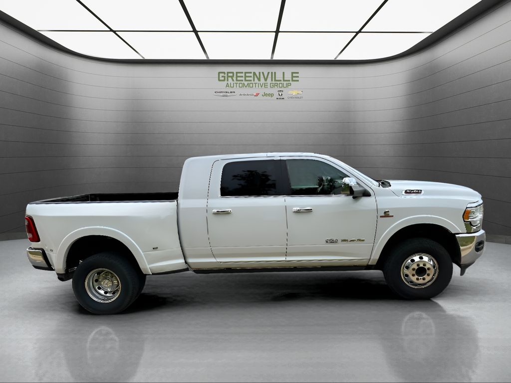 2019 Ram 3500 Longhorn - Bright White Clearcoat exterior view 6