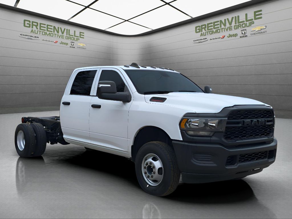 2024 Ram 3500 Chassis Tradesman - Bright White Clearcoat exterior view 8