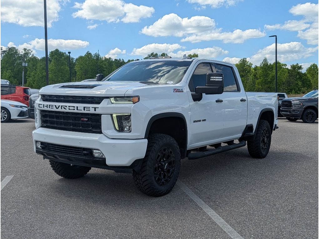 2022 Chevrolet Silverado 3500 - Summit White exterior view 1