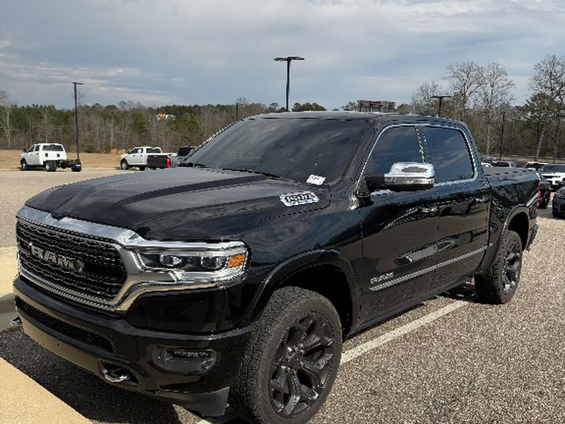 2021 Ram 1500 Limited - Diamond Black Crystal Pearlcoat exterior view 2