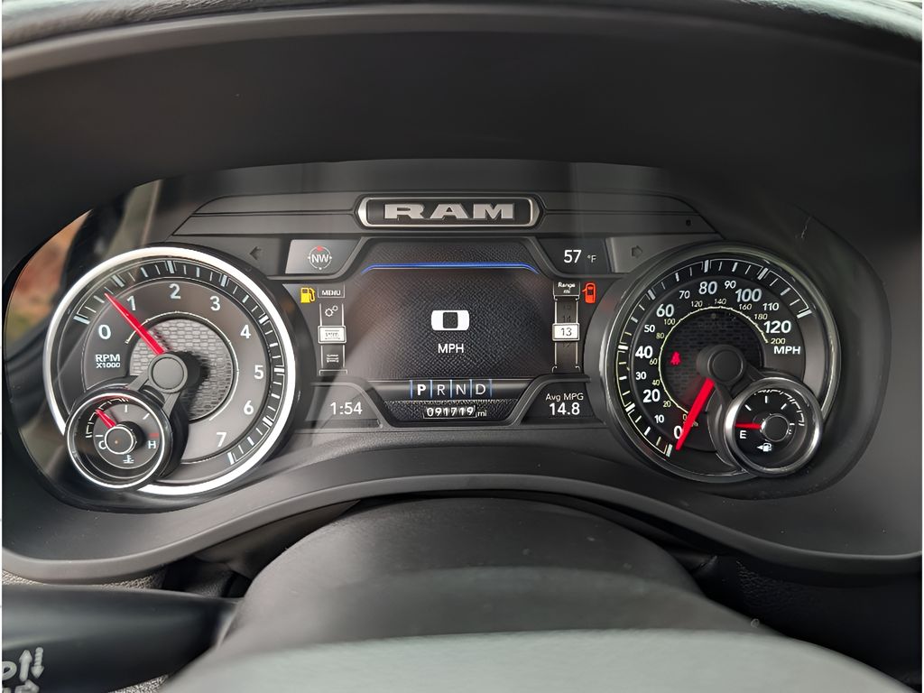 2023 Ram 1500 Laramie Night Edition - Diamond Black Crystal Pearlcoat exterior view 20