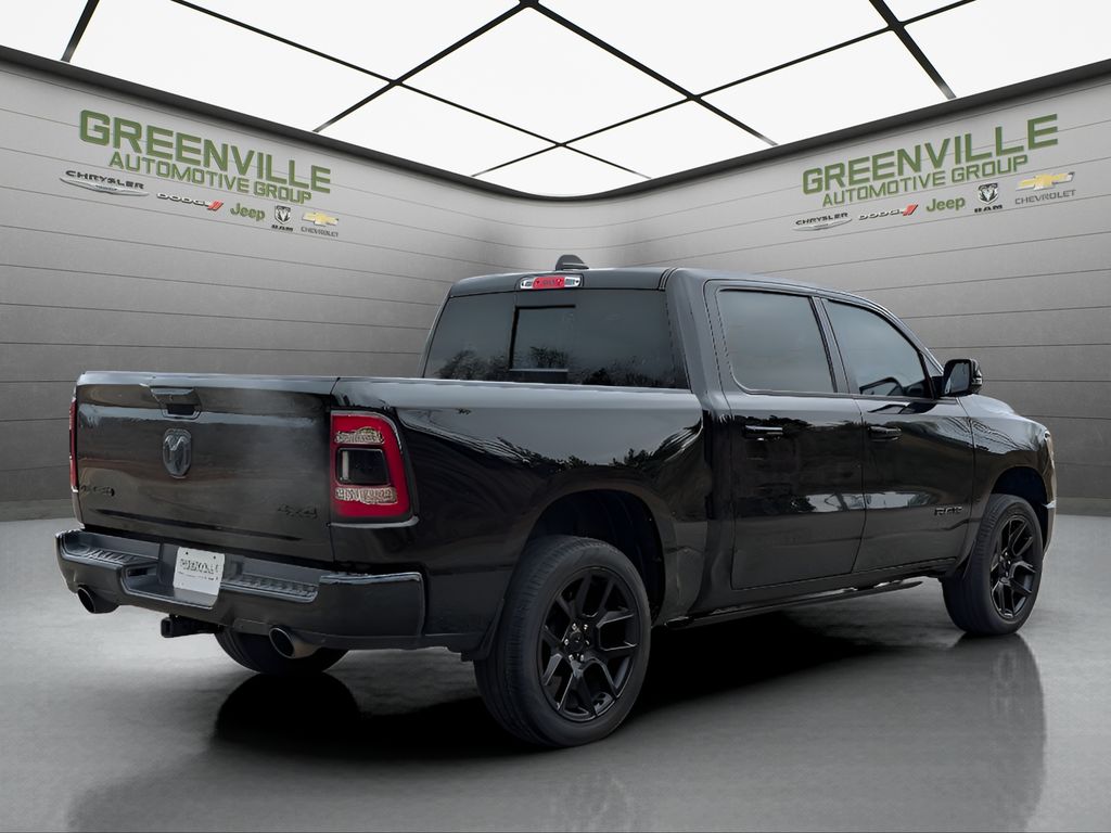 2023 Ram 1500 Laramie Night Edition - Diamond Black Crystal Pearlcoat exterior view 8