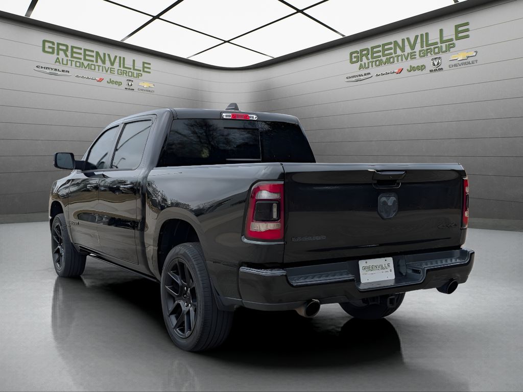 2023 Ram 1500 Laramie Night Edition - Diamond Black Crystal Pearlcoat exterior view 5
