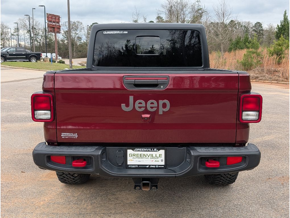 2021 Jeep Gladiator Rubicon - Snazzberry Pearlcoat exterior view 6