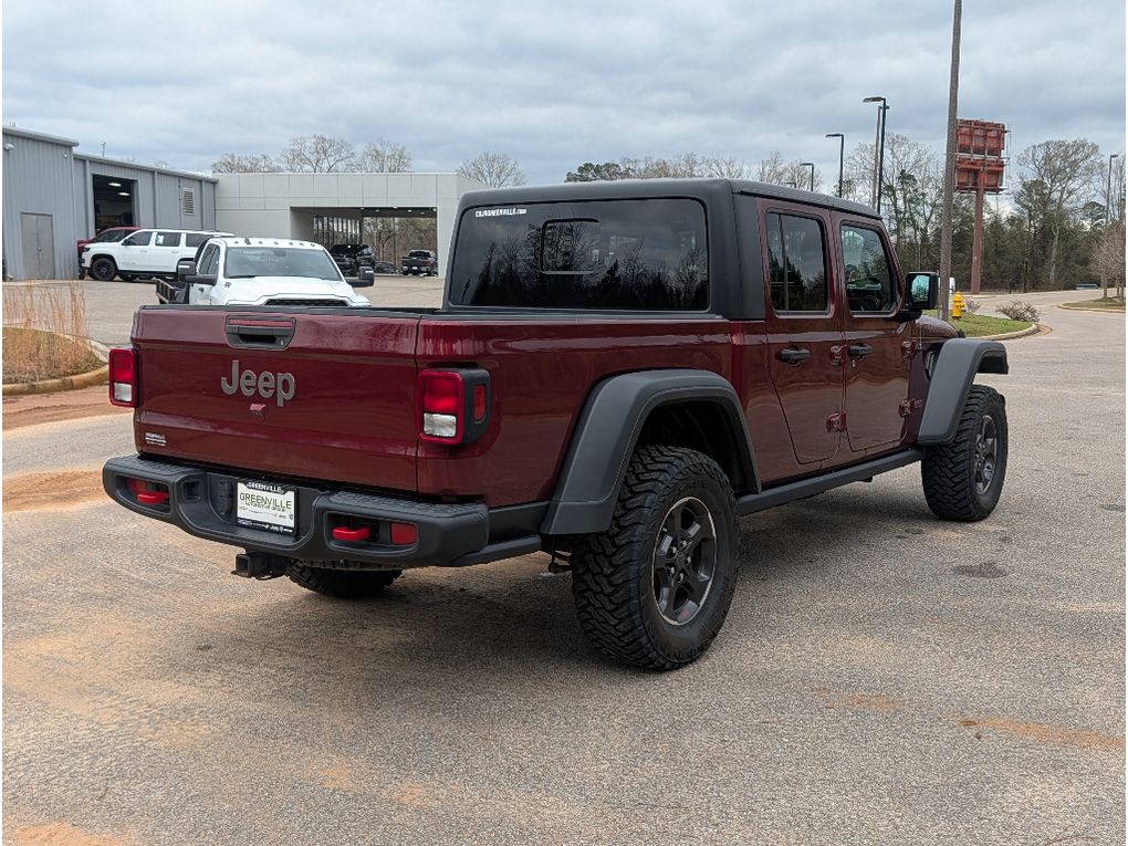 2021 Jeep Gladiator Rubicon - Snazzberry Pearlcoat exterior view 8