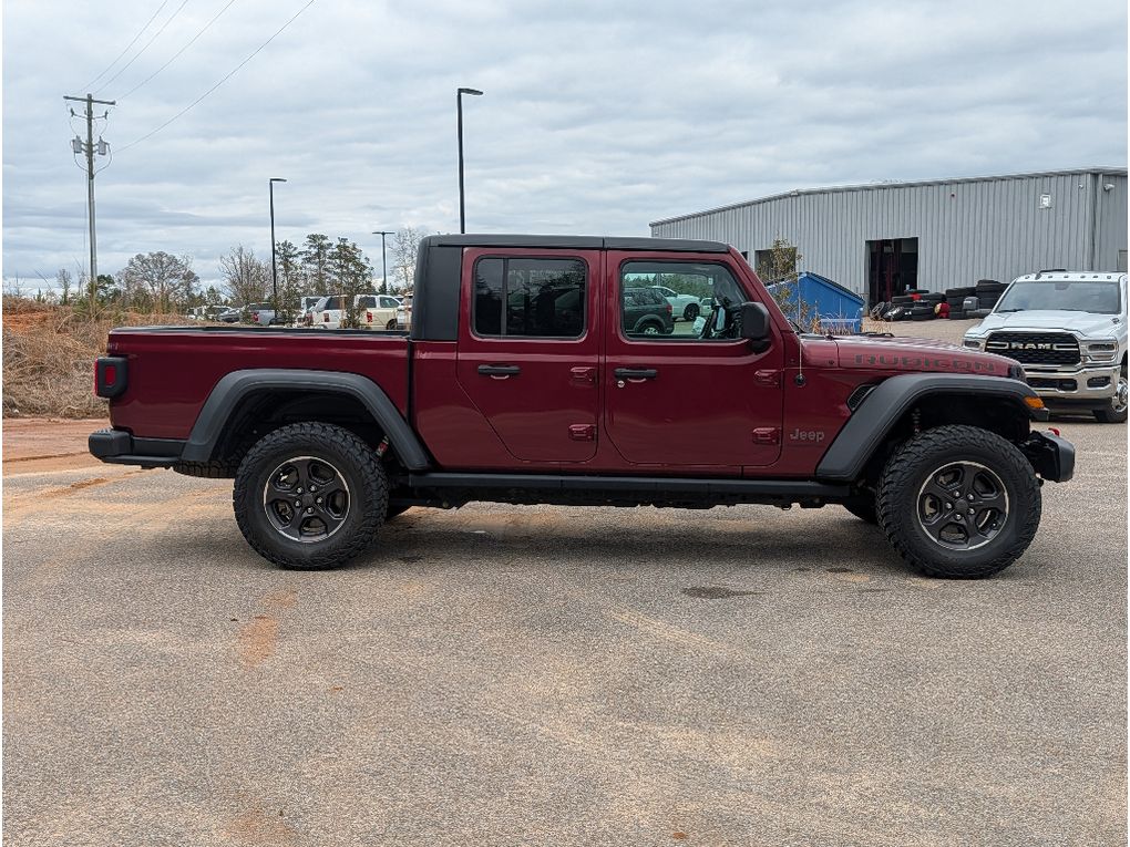 2021 Jeep Gladiator Rubicon - Snazzberry Pearlcoat exterior view 9
