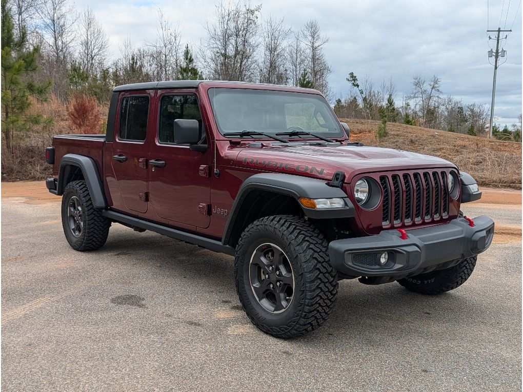 2021 Jeep Gladiator Rubicon - Snazzberry Pearlcoat exterior view 10
