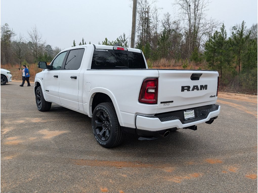 2026 Ram 1500 Big Horn Level 2 Night Edition w/Hemi - Bright White Clearcoat exterior view 5