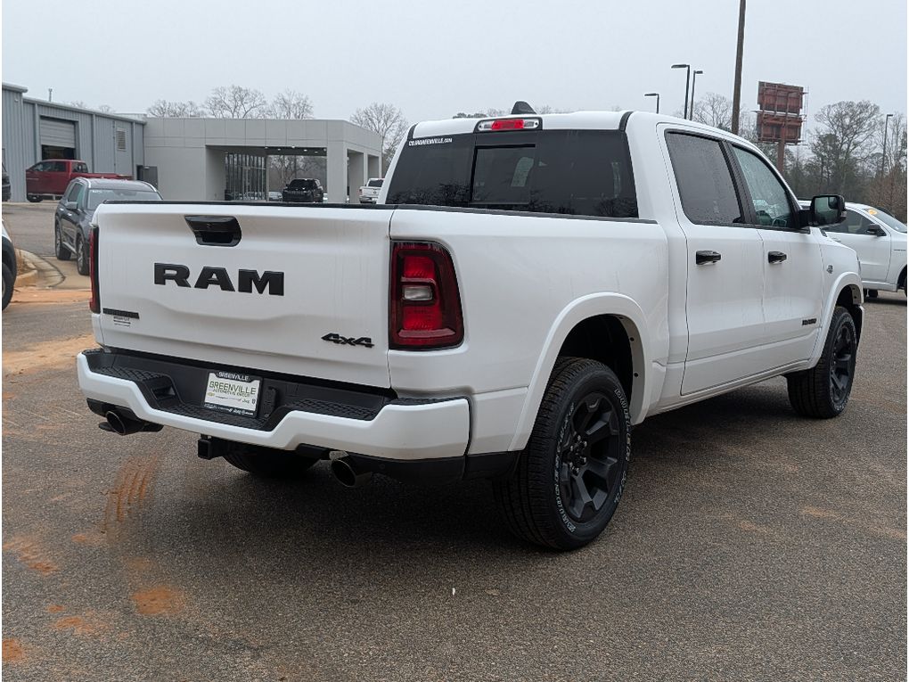 2026 Ram 1500 Big Horn Level 2 Night Edition w/Hemi - Bright White Clearcoat exterior view 8
