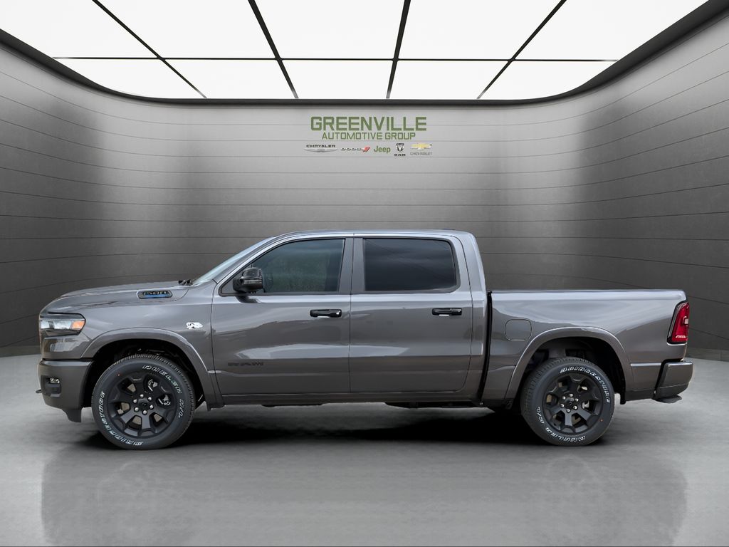 2026 Ram 1500 Big Horn Hemi Night Edition - Granite Crystal Metallic Clearcoat exterior view 2