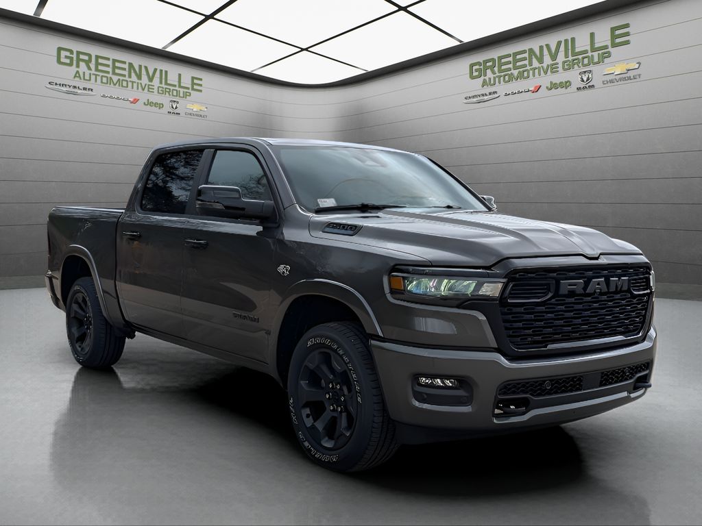 2026 Ram 1500 Big Horn Hemi Night Edition - Granite Crystal Metallic Clearcoat exterior view 10