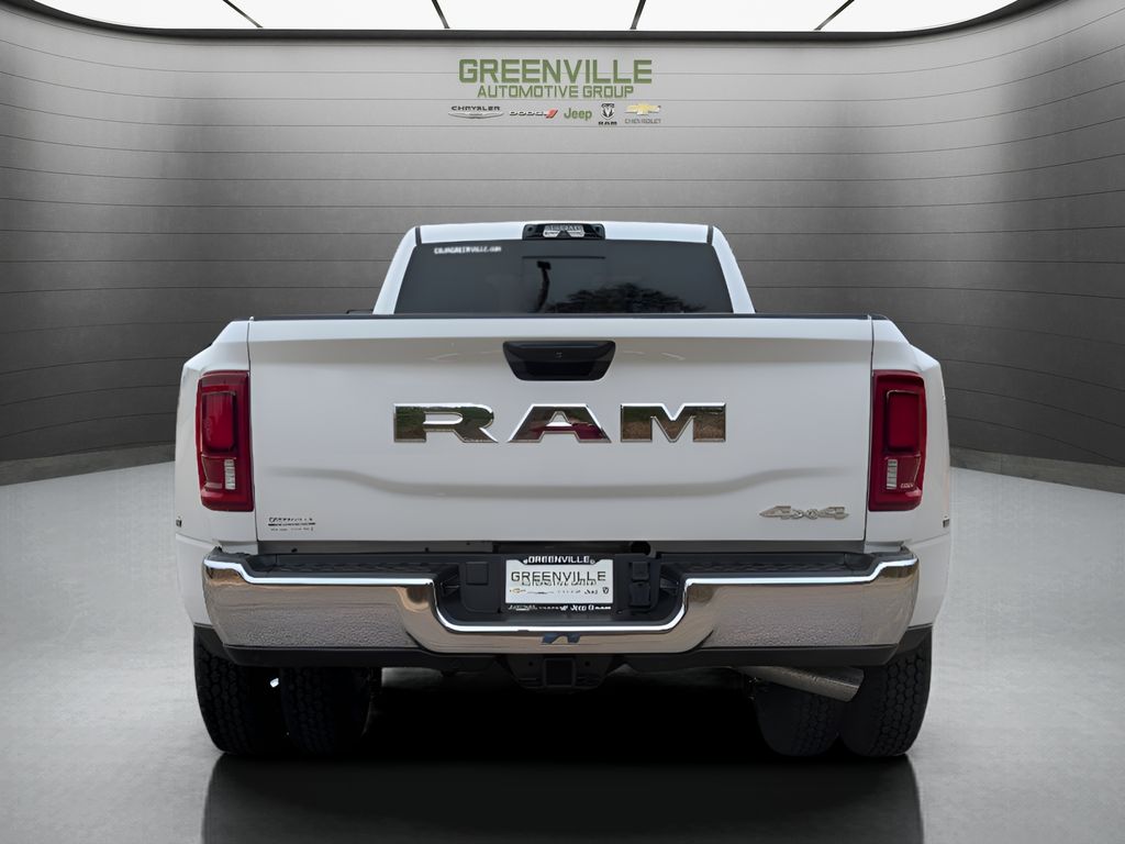 2026 Ram 3500 Tradesman Cummins HO Diesel Dually 4x4 - Bright White Clearcoat exterior view 5
