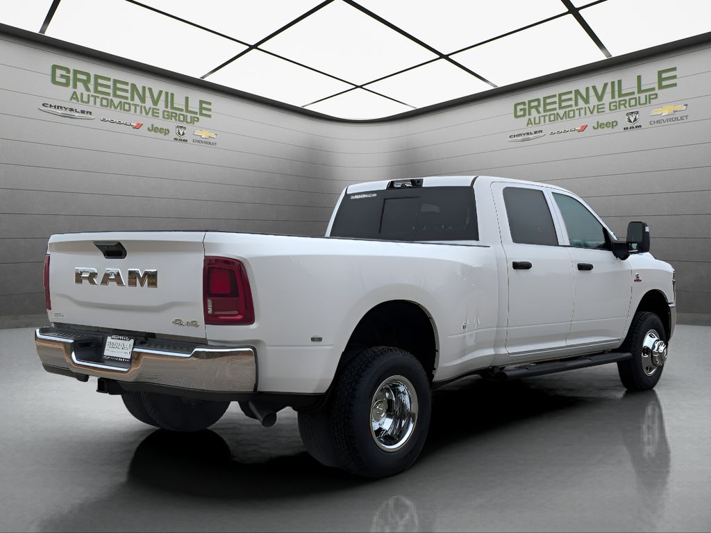 2026 Ram 3500 Tradesman Cummins HO Diesel Dually 4x4 - Bright White Clearcoat exterior view 7