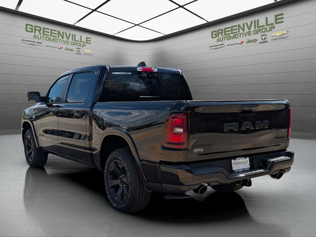 2026 Ram 1500 Big Horn Level 2 Night Edition w/Hemi - Diamond Black Crystal Pearlcoat exterior view 5