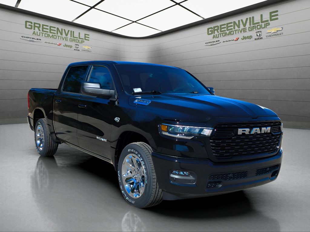 2026 Ram 1500 Big Horn Hemi Night Edition - Diamond Black Crystal Pearlcoat exterior view 10