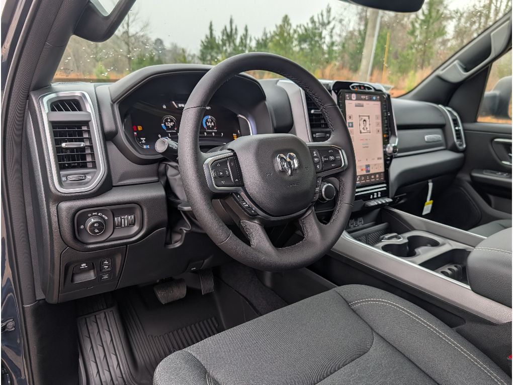 2026 Ram 1500 Big Horn Level 2 Night Edition w/Hemi - Forged Blue Metallic exterior view 18