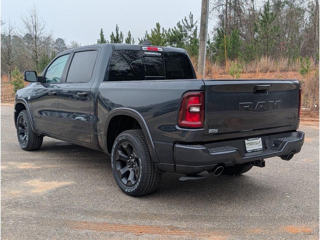 2026 Ram 1500 Big Horn Level 2 Night Edition w/Hemi - Forged Blue Metallic exterior view 4