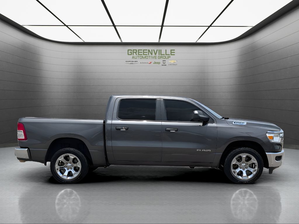 2021 Ram 1500 Big Horn Level 2 Crew Cab 4x4 - Granite Crystal Metallic Clearcoat exterior view 9