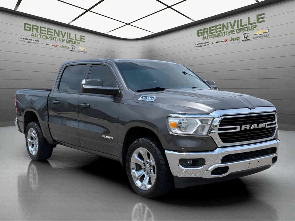 2021 Ram 1500 Big Horn Level 2 Crew Cab 4x4 - Granite Crystal Metallic Clearcoat exterior view 10