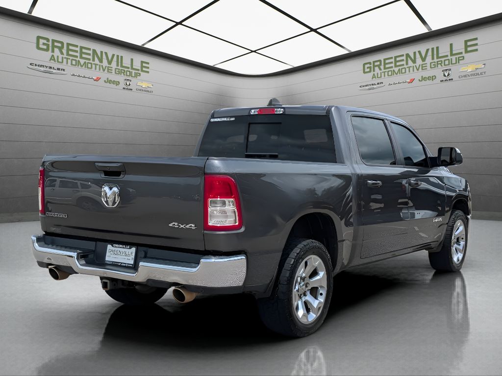 2021 Ram 1500 Big Horn Level 2 Crew Cab 4x4 - Granite Crystal Metallic Clearcoat exterior view 8