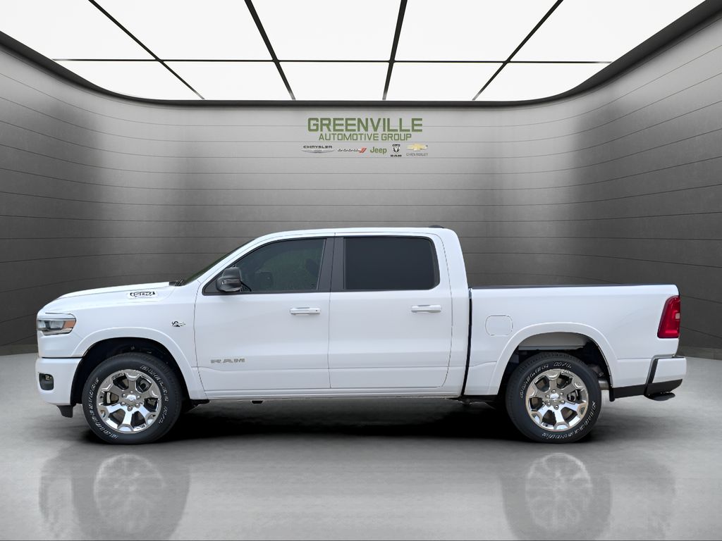 2026 Ram 1500 Big Horn Sport Hemi 4x4 Crew Cab - Bright White Clearcoat exterior view 2