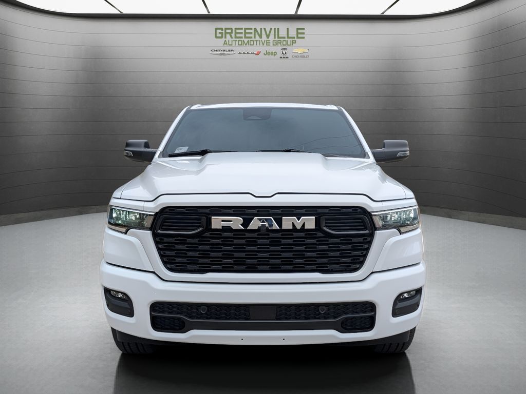 2026 Ram 1500 Big Horn Sport Hemi 4x4 Crew Cab - Bright White Clearcoat exterior view 11