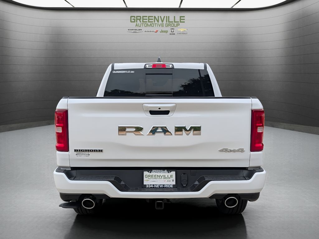 2026 Ram 1500 Big Horn Sport Hemi 4x4 Crew Cab - Bright White Clearcoat exterior view 6