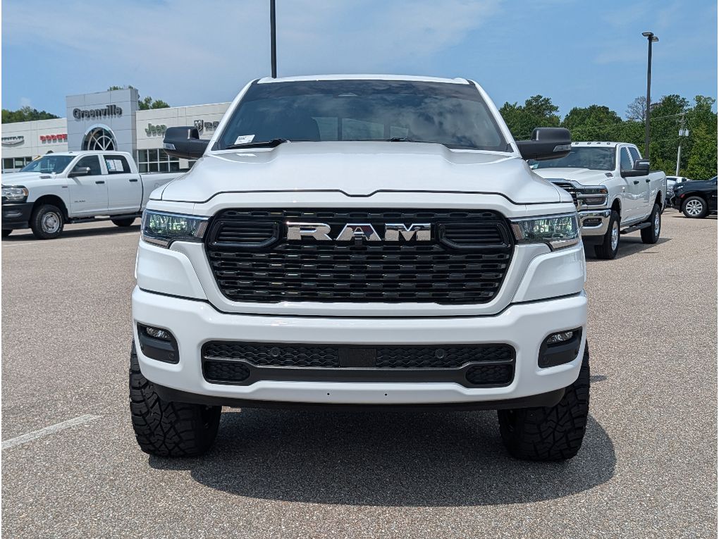2026 Ram 1500 Big Horn Sport Hemi 4x4 Crew Cab - Bright White Clearcoat exterior view 6