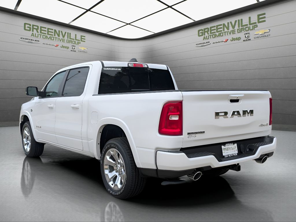 2026 Ram 1500 Big Horn Sport Hemi 4x4 Crew Cab - Bright White Clearcoat exterior view 5