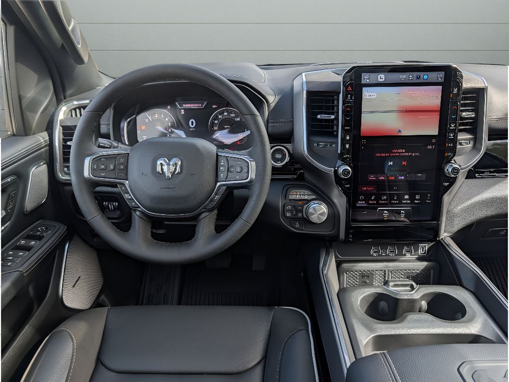 2026 Ram 1500 Laramie Night Edition Hemi 4x4 Crew Cab - Bright White Clearcoat exterior view 17