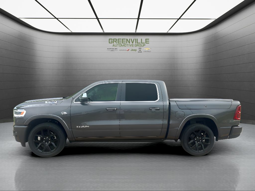 2026 Ram 1500 Limited Longhorn Hemi 4x4 Crew Cab - Granite Crystal Metallic Clearcoat exterior view 8