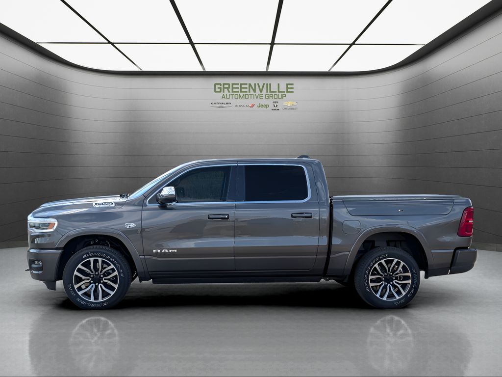 2026 Ram 1500 Limited Longhorn Hemi 4x4 Crew Cab - Granite Crystal Metallic Clearcoat exterior view 5