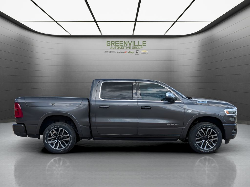 2026 Ram 1500 Limited Longhorn Hemi 4x4 Crew Cab - Granite Crystal Metallic Clearcoat exterior view 6