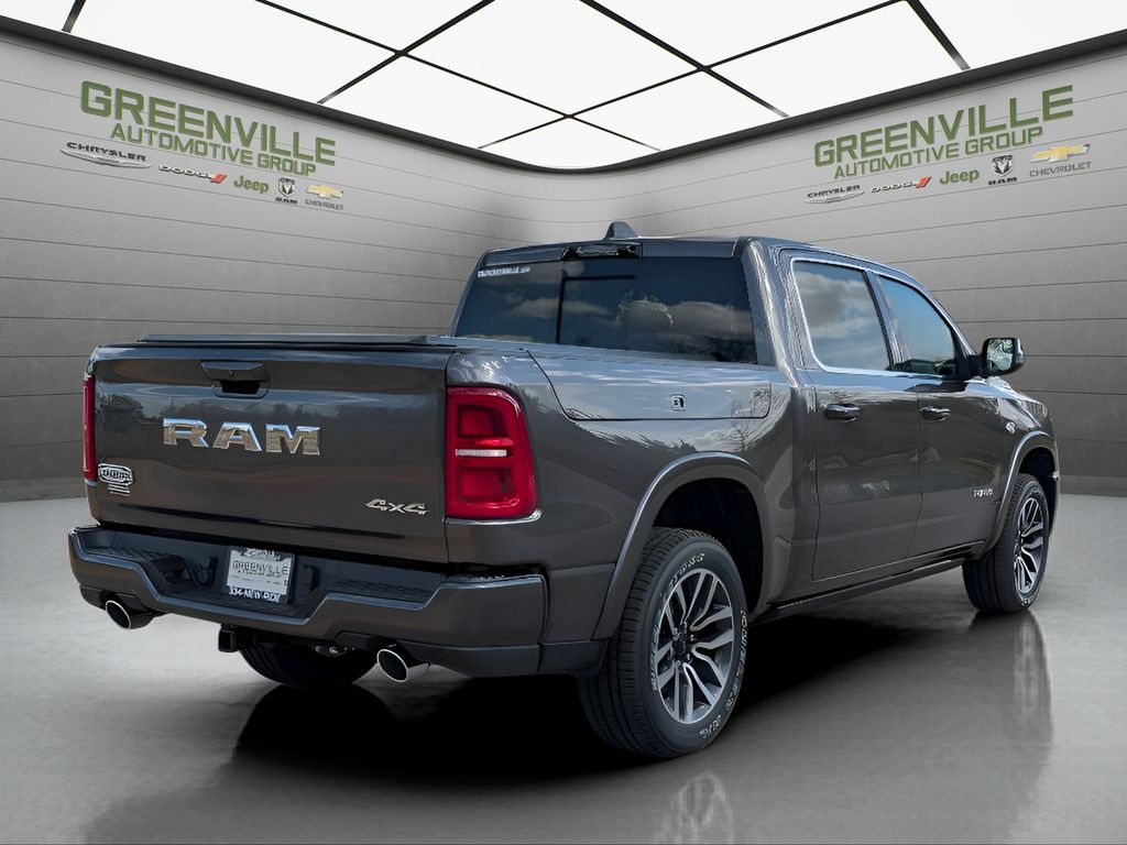 2026 Ram 1500 Limited Longhorn Hemi 4x4 Crew Cab - Granite Crystal Metallic Clearcoat exterior view 7