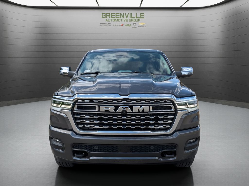 2026 Ram 1500 Limited Longhorn Hemi 4x4 Crew Cab - Granite Crystal Metallic Clearcoat exterior view 3