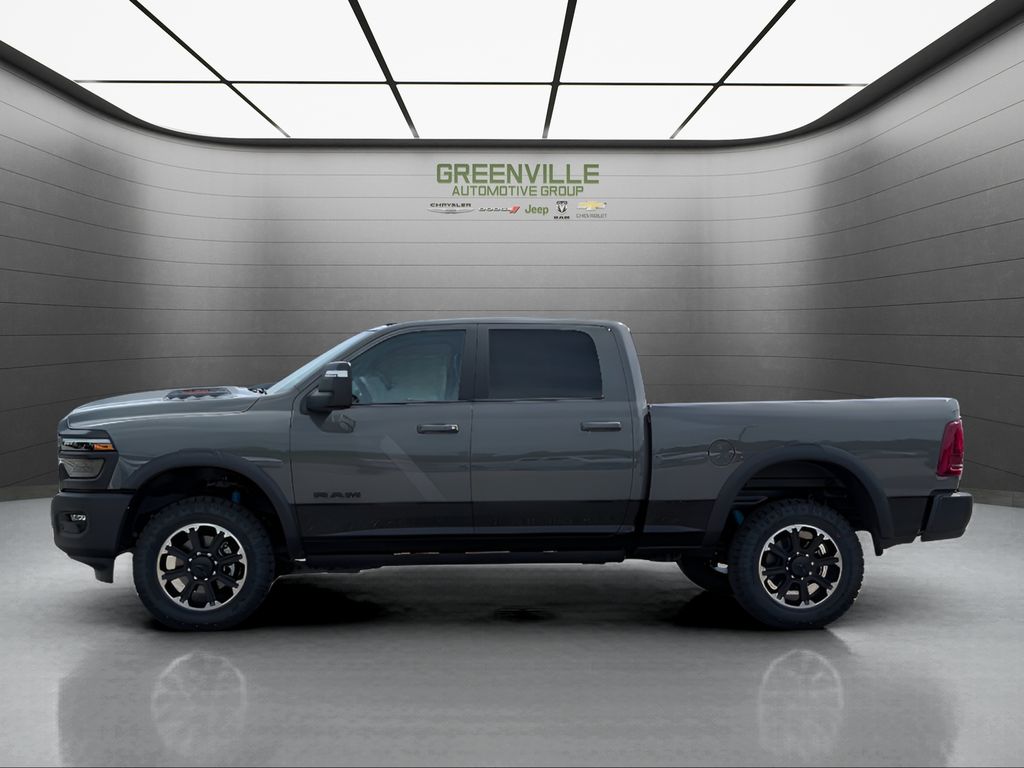 2026 Ram 2500 Rebel Hemi 4x4 - Ceramic Gray Clearcoat exterior view 2