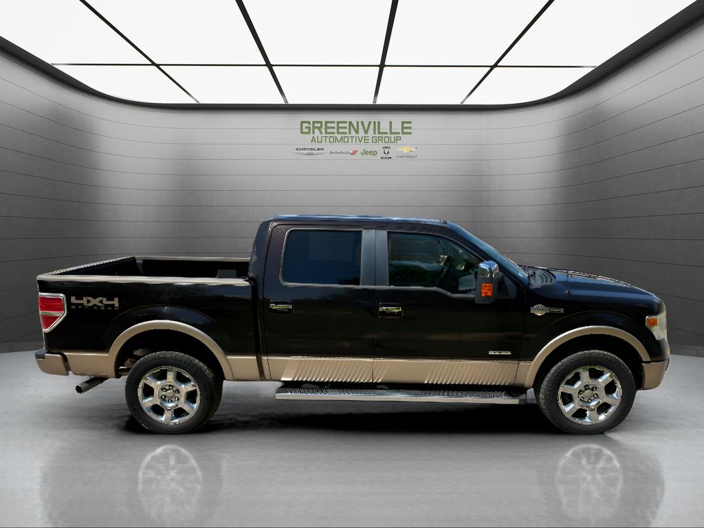 2013 Ford F-150 King Ranch SuperCrew 4x4 - Kodiak Brown Metallic exterior view 4