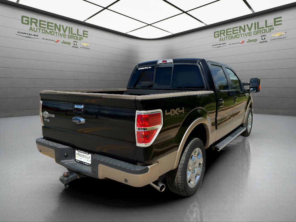 2013 Ford F-150 King Ranch SuperCrew 4x4 - Kodiak Brown Metallic exterior view 5