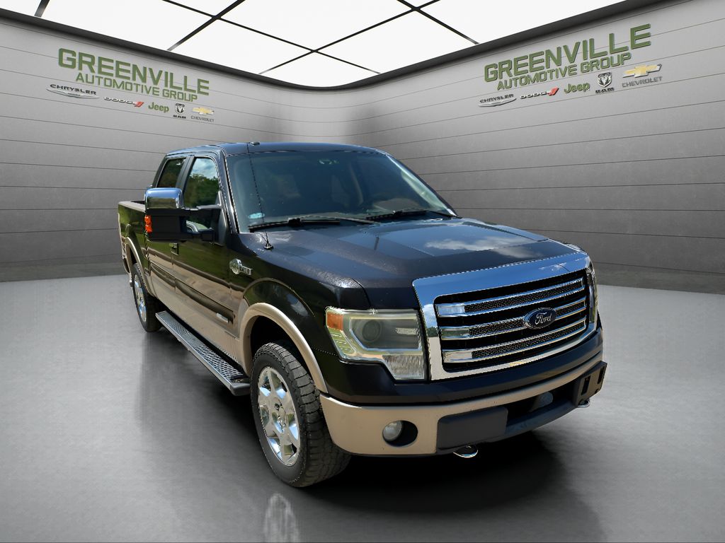 2013 Ford F-150 King Ranch SuperCrew 4x4 - Kodiak Brown Metallic exterior view 3